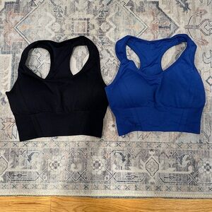 Danskin Black and Blue Sports Bras